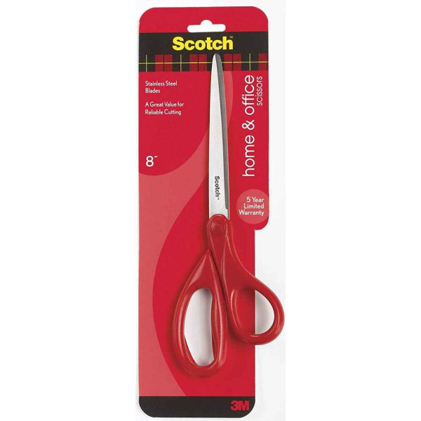 3M Scotch Household Scissors 8"