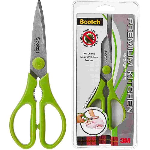 3M Scotch Anti-Bacterial Premium Kitchen Scissors