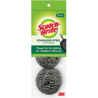 3M Scotch-Brite Metallic Spiral Ball 3'S