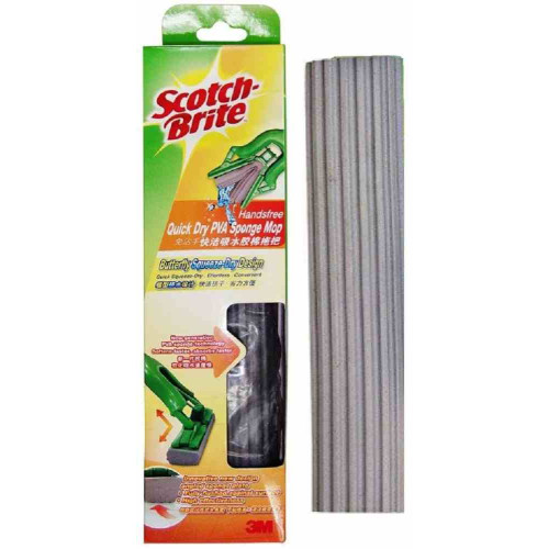 3M Scotch-Brite Quick Dry PVA Sponge Mop Refill