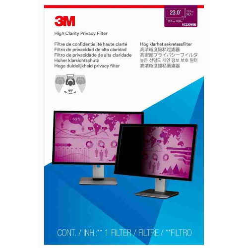 3M High Clarity Privacy Filter (287 x 510mm) HC230W9B