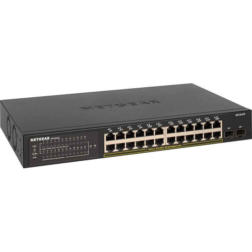 NETGEAR 26-Port PoE Gigabit Ethernet Smart Managed Pro Switch GS324TP