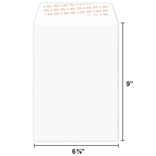 White Envelope C5 (162 x 229mm) Peel & Seal 10’S