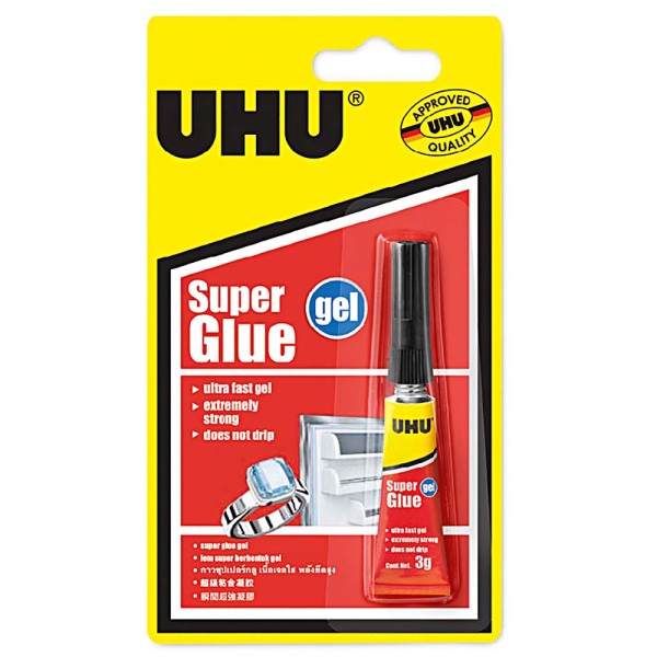 UHU Super Glue Gel 3g