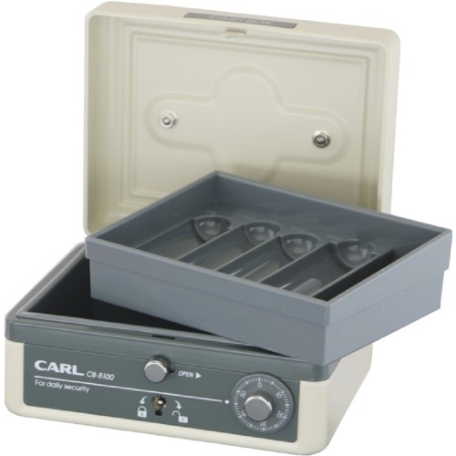 Carl Cash Box (129 x 152 x 83mm) CB-8100 6"