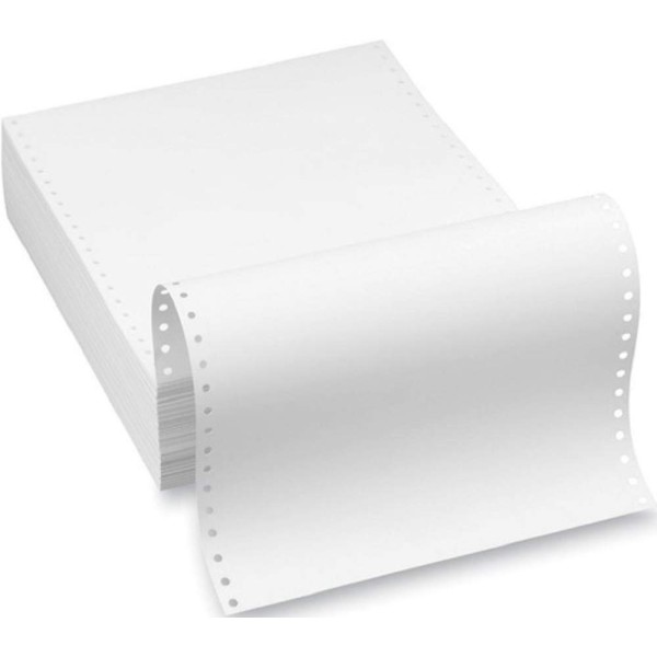 Computer Form Paper 4-Ply NCR (9.5" x 11") 400'S White/White/White/White