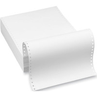 Computer Form Paper 3-Ply NCR (9.5" x 11") 800'S White/White/White