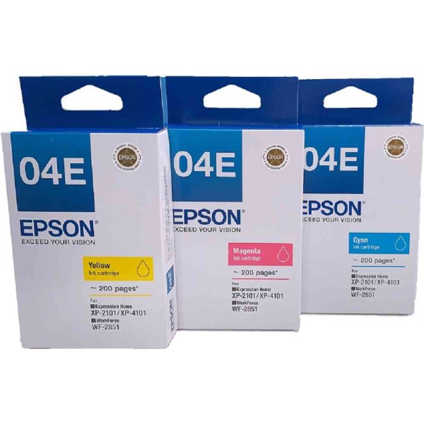 Epson Ink Cartridge (04E) Colour