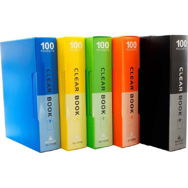 Office Clear Book File (100 Pocket) A4