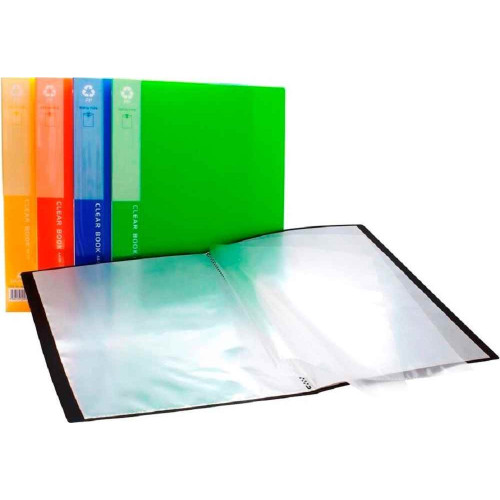 Office Clear Book File (10 Pocket) A4