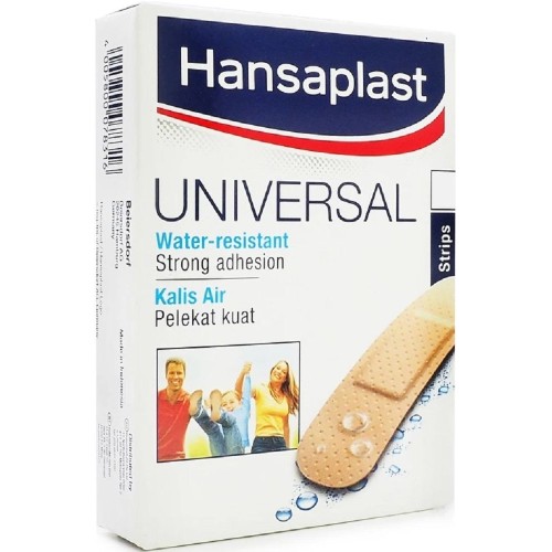 Hansaplast Universal Water-Resistant Plaster 100'S