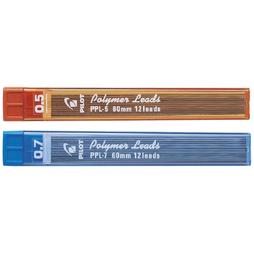 Pilot Polymer Pencil Lead 12'S 2B (0.5mm, 0.7mm)