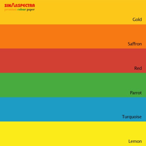 Sinar Spectra Colour Paper 80gsm A4 Deep