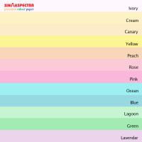 Sinar Spectra Colour Paper 80gsm A4 Pastel