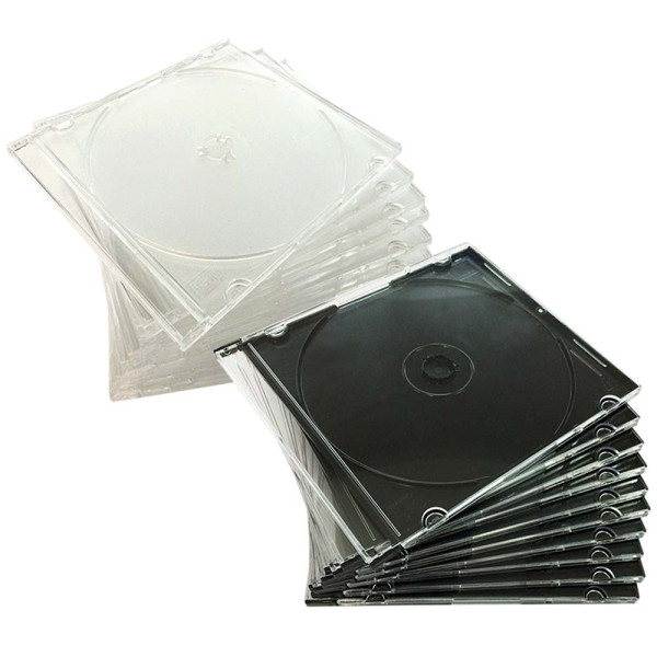 Slim CD Jewel Case 10’S