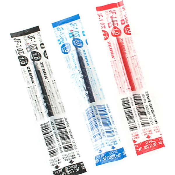 Zebra Sarasa Clip Gel Ink Pen Refill 1.0mm