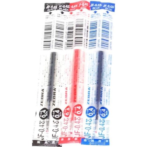 Zebra Sarasa Clip Gel Ink Pen Refill 0.4mm