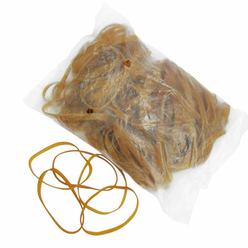 Rubber Bands (8 x 1 x 120mm) Natural