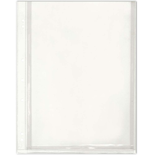 PVC 7-Hole U-Shape Folder A4 Clear